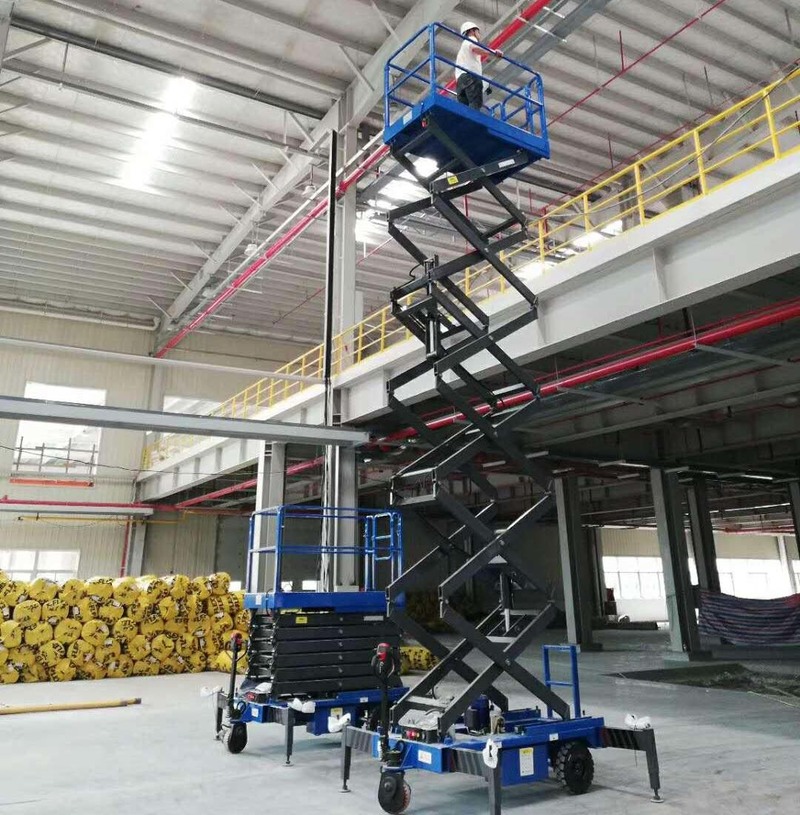 鹤壁助力行走剪叉式高空作业平台