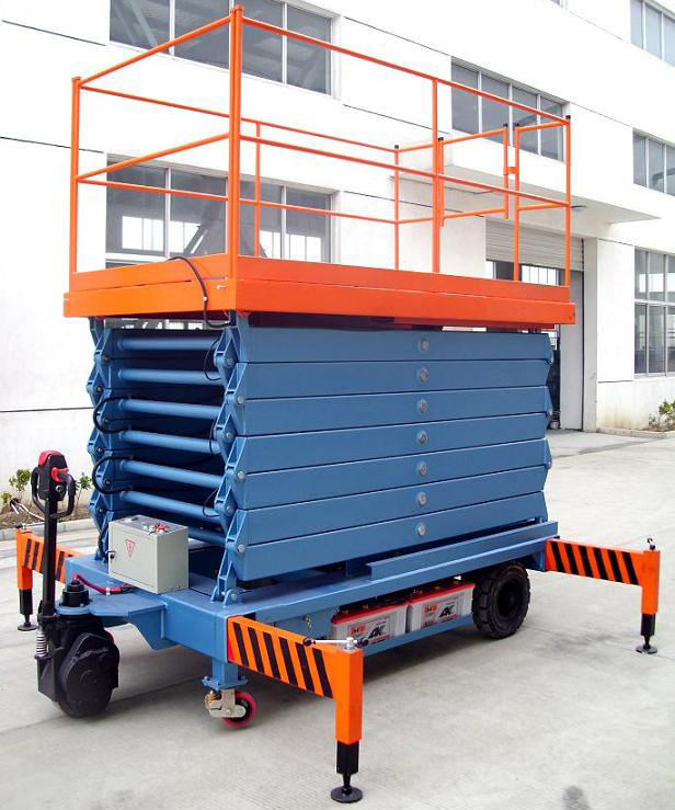 鹤壁助力行走剪叉式高空作业平台